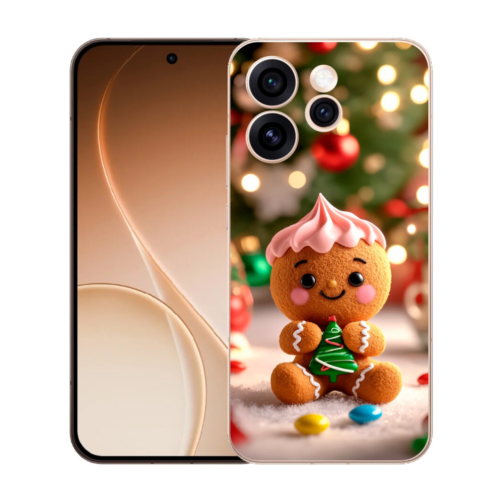Gélový kryt mmCase na Oppo Reno 15 Pro 5G - perníček