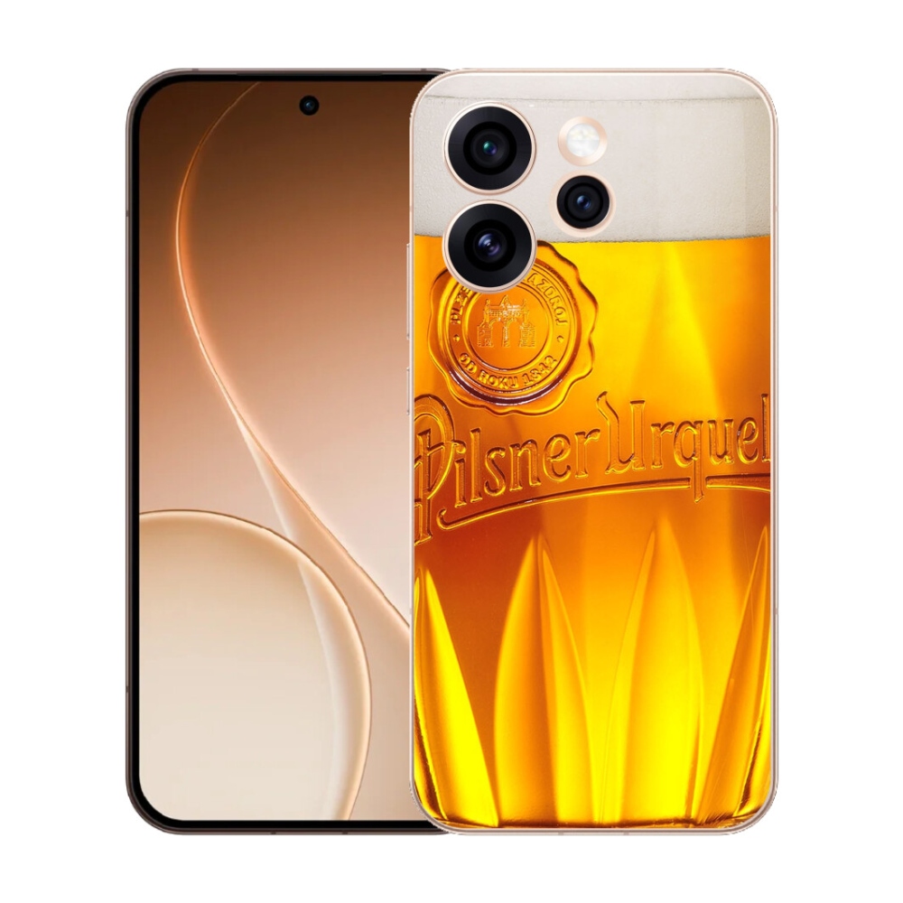 Gélový kryt mmCase na Oppo Reno 15 Pro 5G - pivo