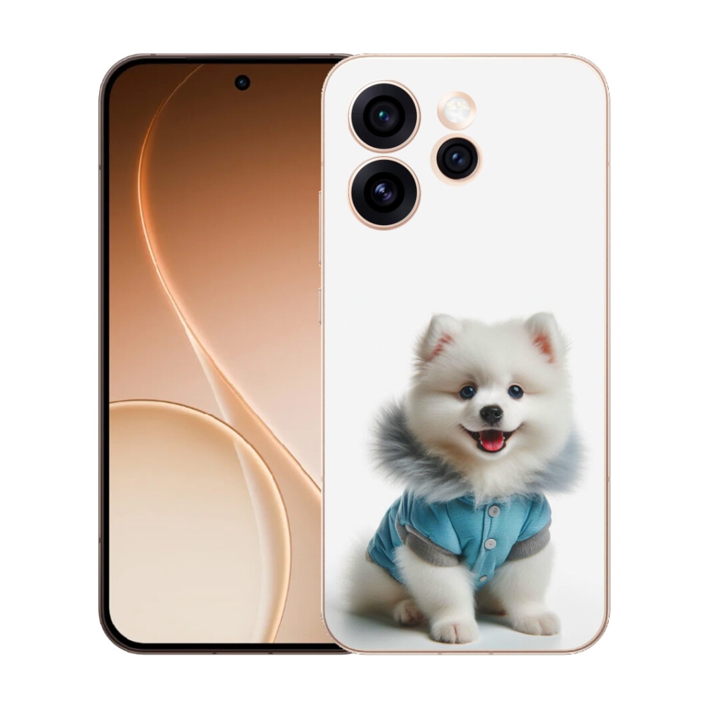 Gélový kryt mmCase na Oppo Reno 15 Pro 5G - pomeranian