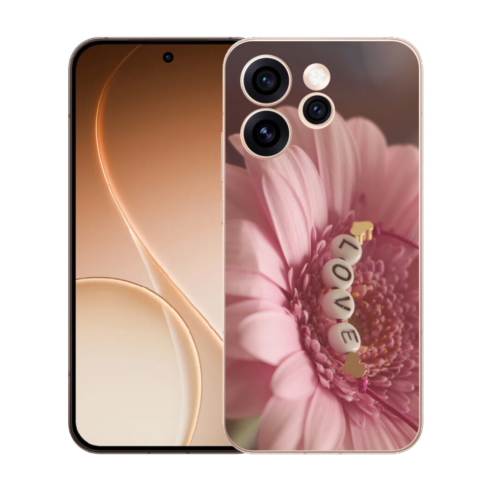 Gélový kryt mmCase na Oppo Reno 15 Pro 5G - prívesok love