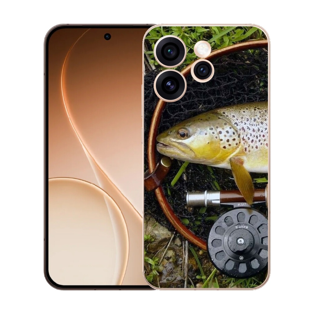 Gélový kryt mmCase na Oppo Reno 15 Pro 5G - pstruh 2