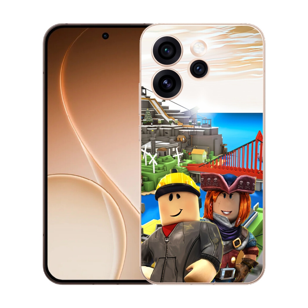 Gélový kryt mmCase na Oppo Reno 15 Pro 5G - roblox 1