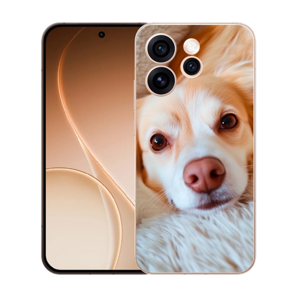 Gélový kryt mmCase na Oppo Reno 15 Pro 5G - Roztomilá čivava