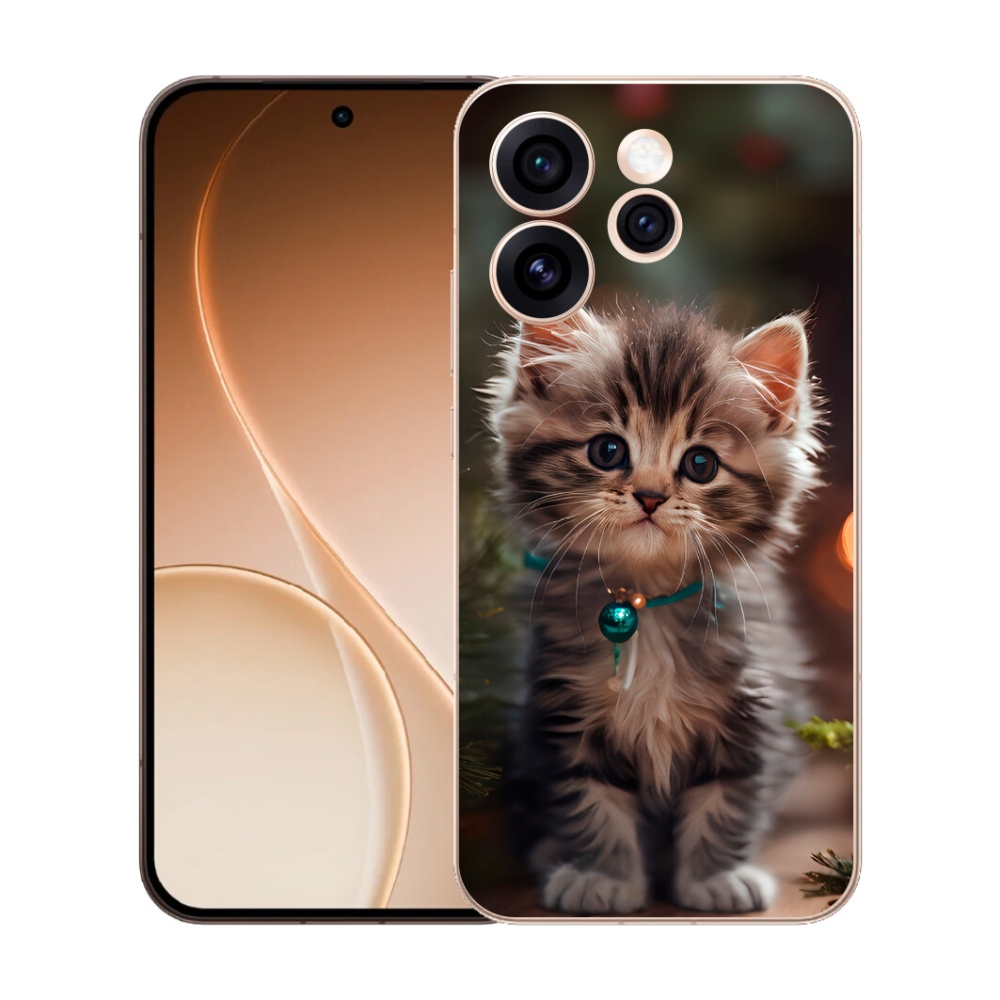 Gélový kryt mmCase na Oppo Reno 15 Pre 5G - roztomilé mačiatko 11