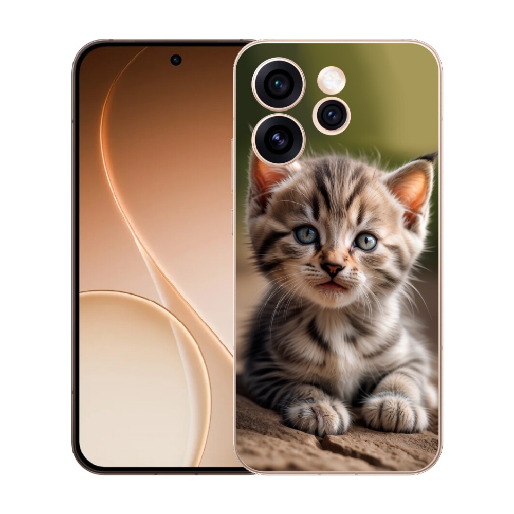 Gélový kryt mmCase na Oppo Reno 15 Pro 5G - roztomilé mačiatko 9