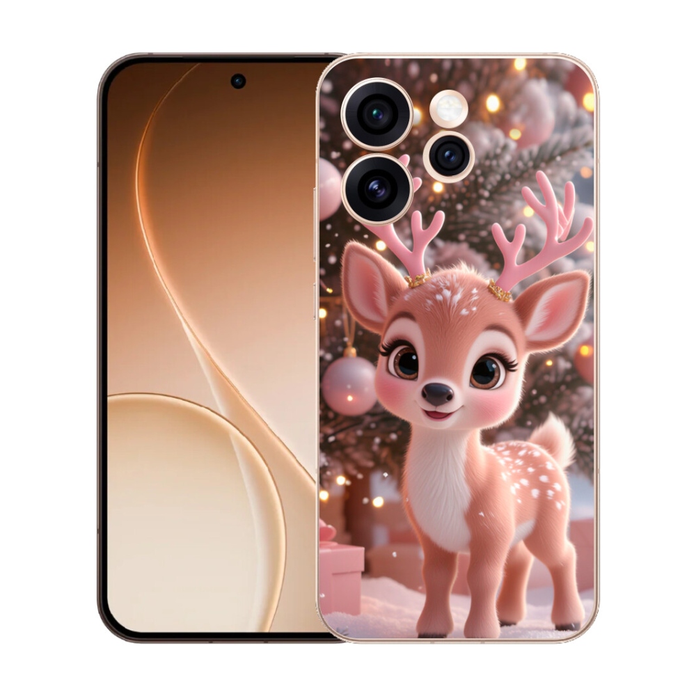 Gélový kryt mmCase na Oppo Reno 15 Pro 5G - roztomilý sob