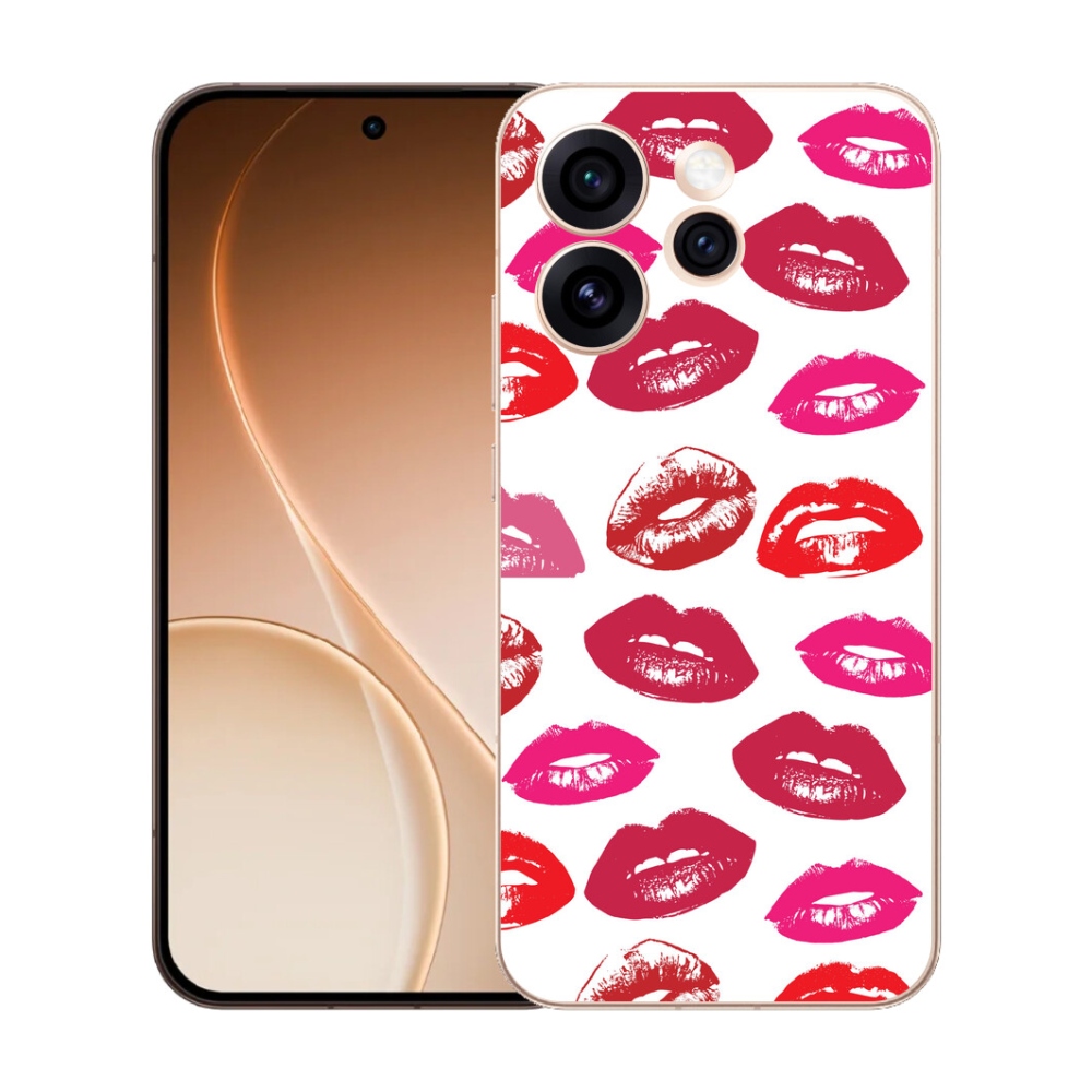 Gélový kryt mmCase na Oppo Reno 15 Pro 5G - pery