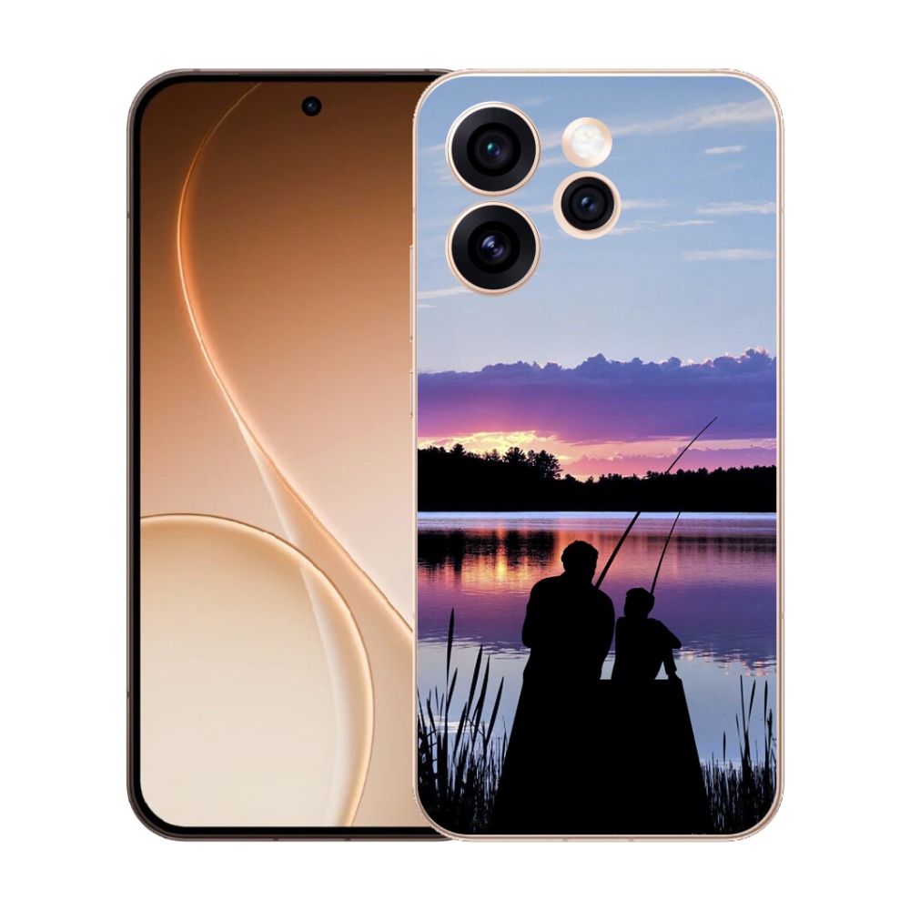 Gélový kryt mmCase na Oppo Reno 15 Pro 5G - rybárčenie 2