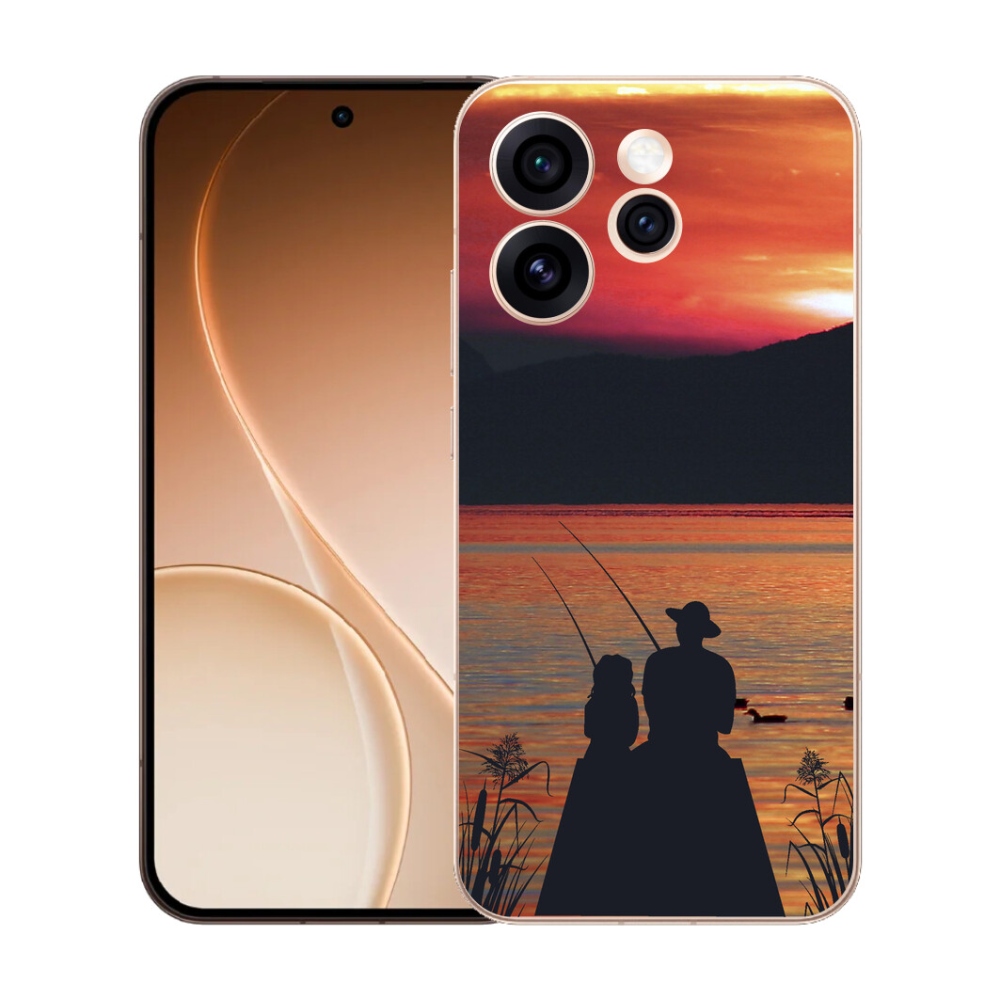 Gélový kryt mmCase na Oppo Reno 15 Pro 5G - rybárčenie 3