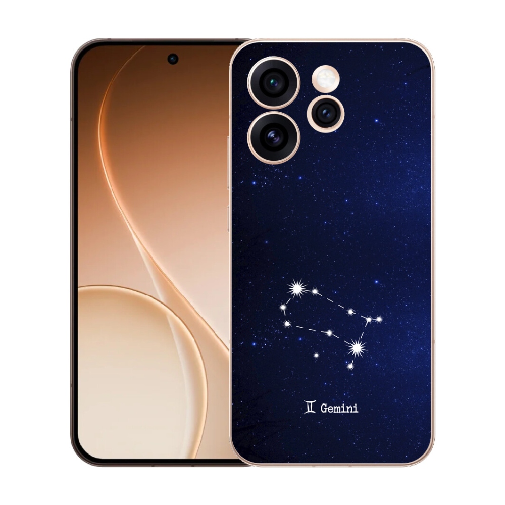 Gélový kryt mmCase na Oppo Reno 15 Pro 5G - súhvezdie Blížencov