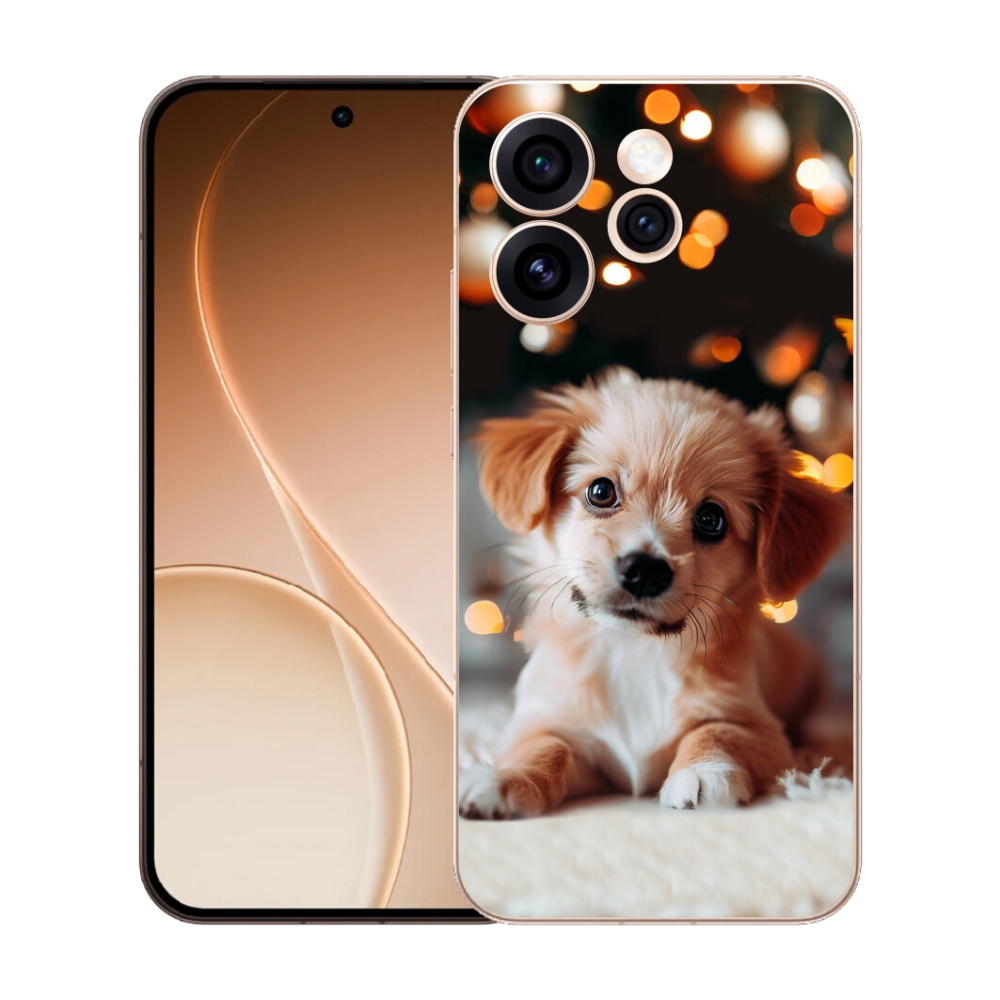Gélový kryt mmCase na Oppo Reno 15 Pro 5G - šteniatko