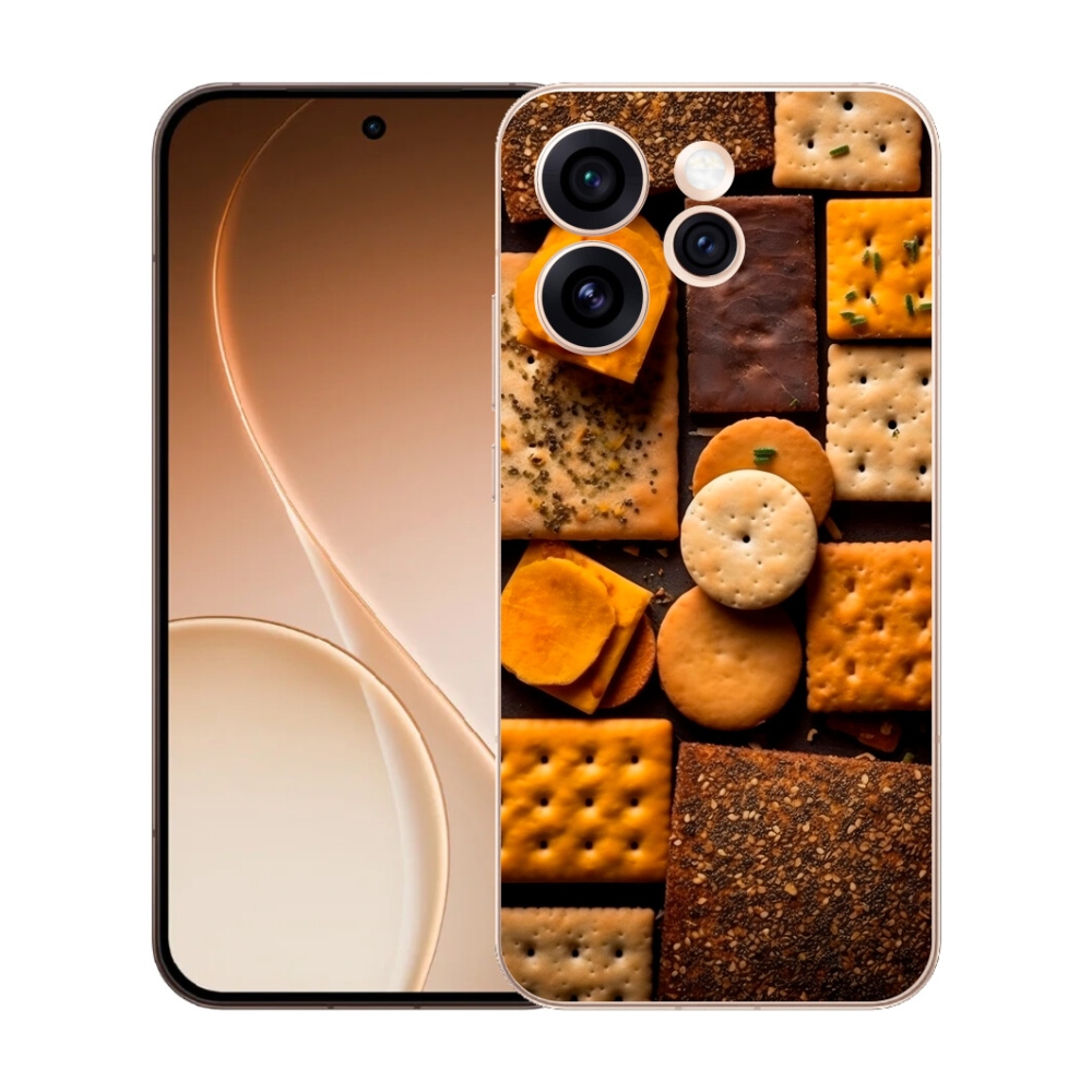 Gélový kryt mmCase na Oppo Reno 15 Pro 5G - sušienky