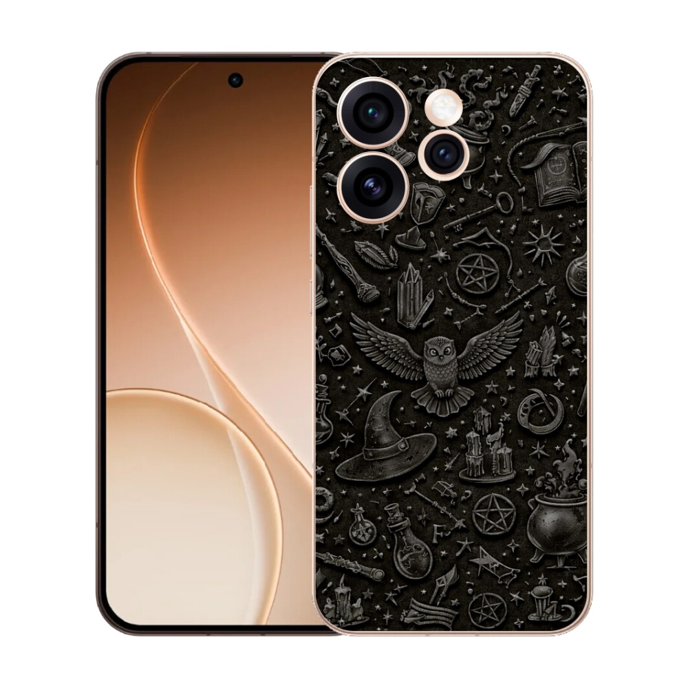 Gélový kryt mmCase na Oppo Reno 15 Pro 5G - tmavý magický svet