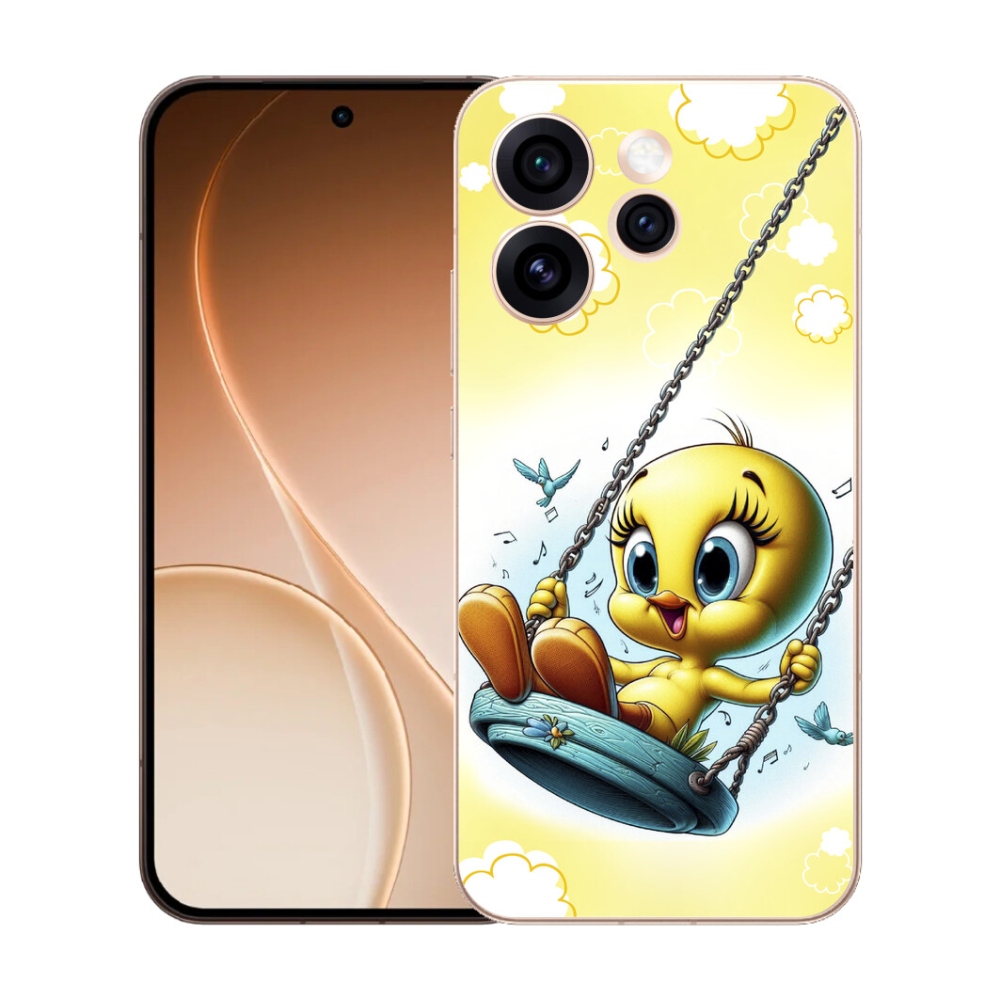 Gélový kryt mmCase na Oppo Reno 15 Pro 5G - tweety