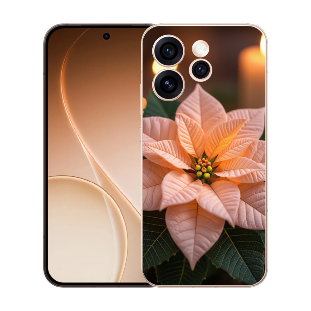 Gélový kryt mmCase na Oppo Reno 15 Pro 5G - vianočná hviezda