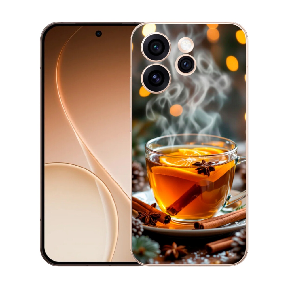 Gélový kryt mmCase na Oppo Reno 15 Pro 5G - vianočný punč