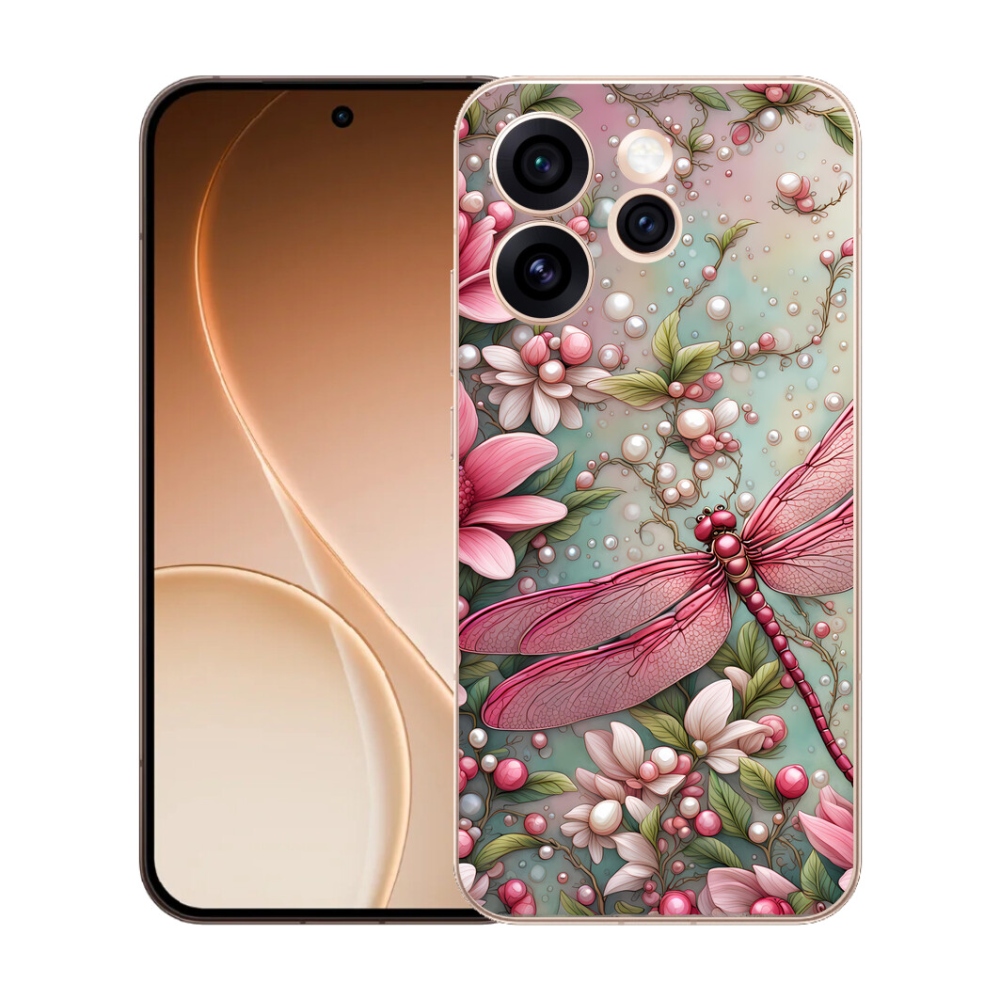 Gélový kryt mmCase na Oppo Reno 15 Pro 5G - vážka