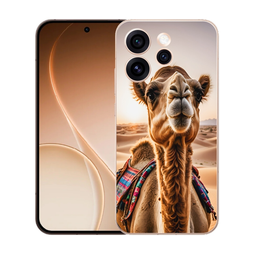 Gélový kryt mmCase na Oppo Reno 15 Pro 5G - ťava