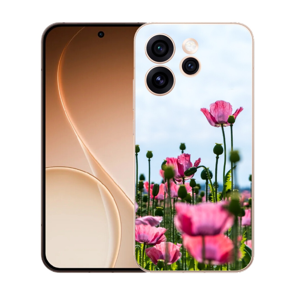 Gélový kryt mmCase na Oppo Reno 15 Pro 5G - vlčí mak