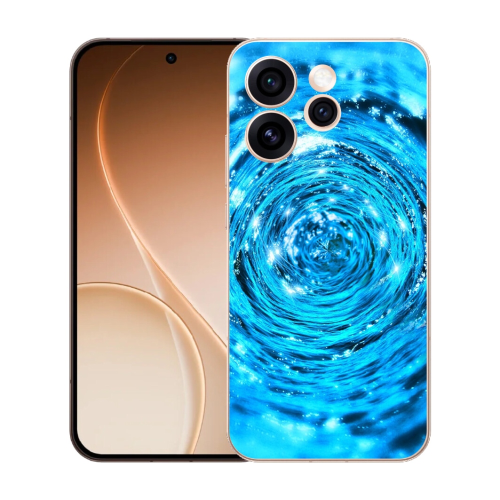 Gélový kryt mmCase na Oppo Reno 15 Pro 5G - vodný vír