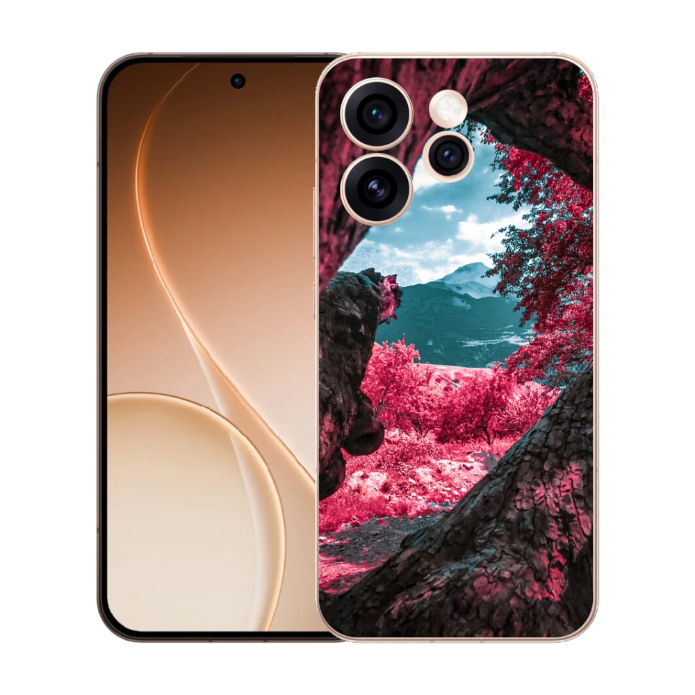 Gélový kryt mmCase na Oppo Reno 15 Pro 5G - výhľad na hory