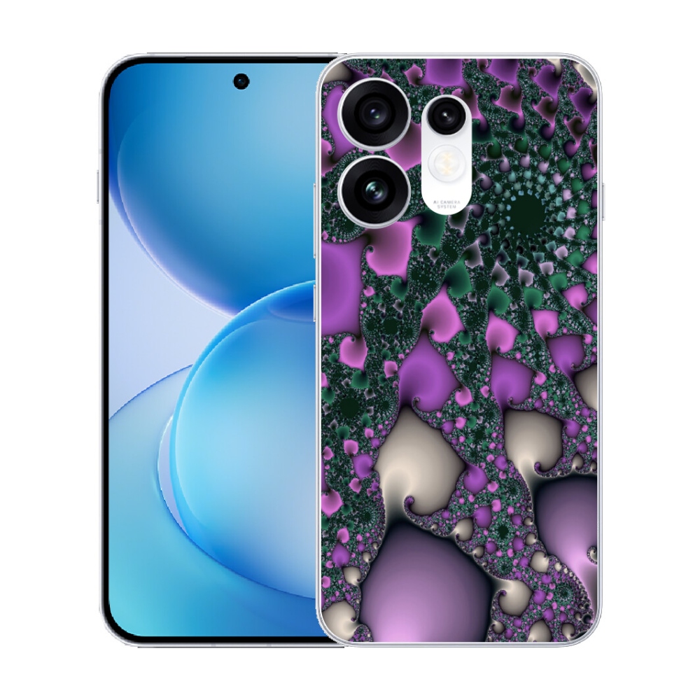 Gélový kryt mmCase na Oppo Reno 16 5G - abstrakt 7