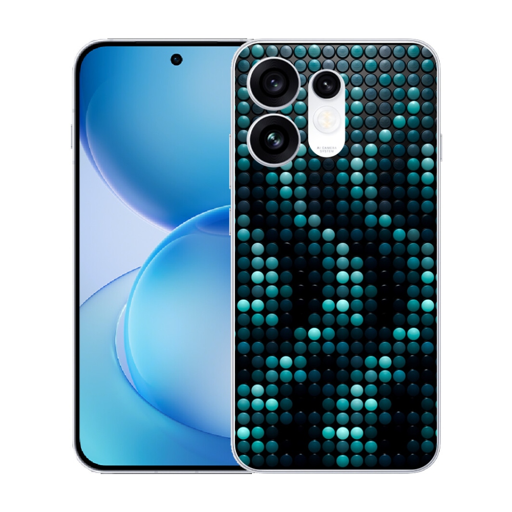 Gélový kryt mmCase na Oppo Reno 16 5G - abstraktný motív 15