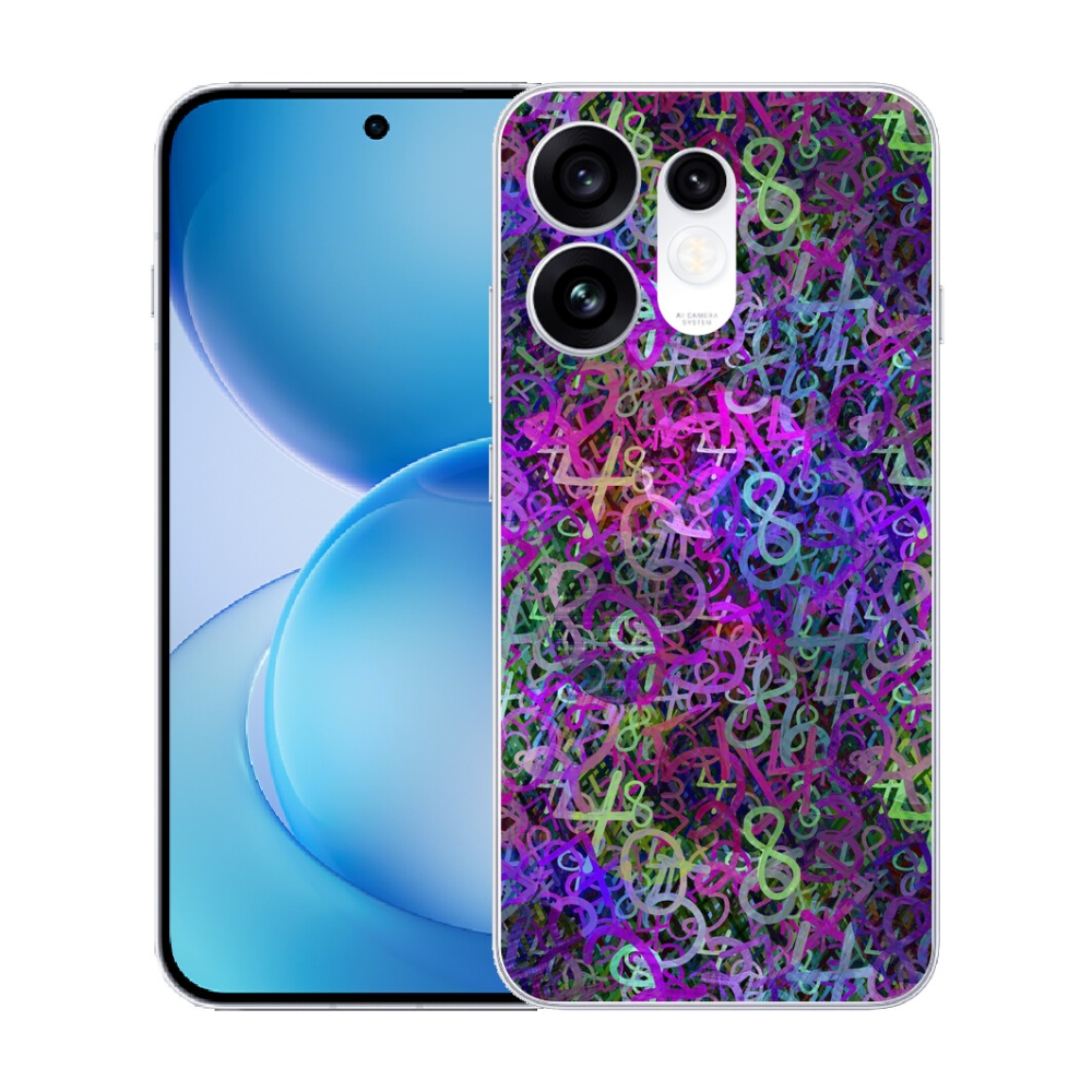 Gélový kryt mmCase na Oppo Reno 16 5G - abstraktný motív 25