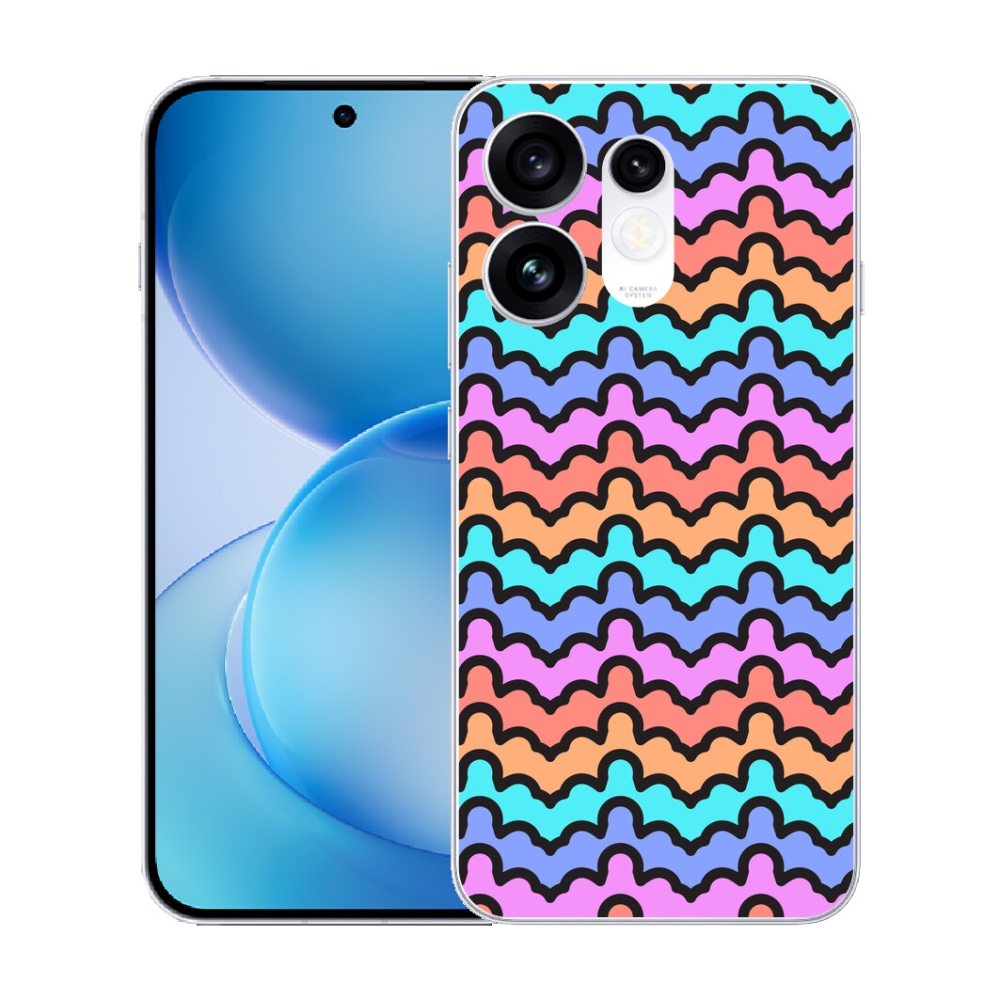 Gélový kryt mmCase na Oppo Reno 16 5G - abstraktný motív 30