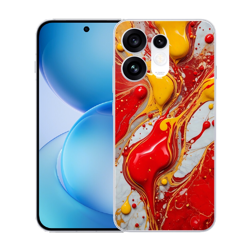 Gélový kryt mmCase na Oppo Reno 16 5G - abstraktný motív 42
