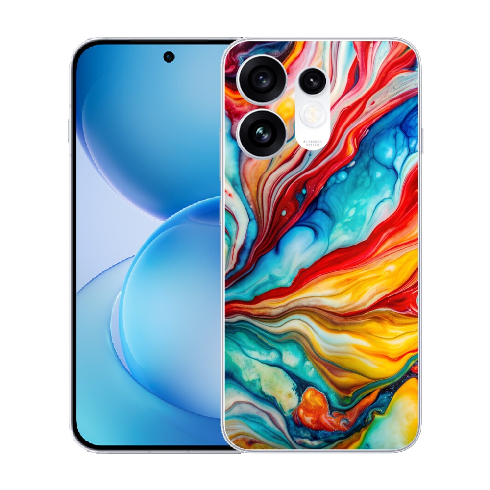 Gélový kryt mmCase na Oppo Reno 16 5G - abstraktný motív 58