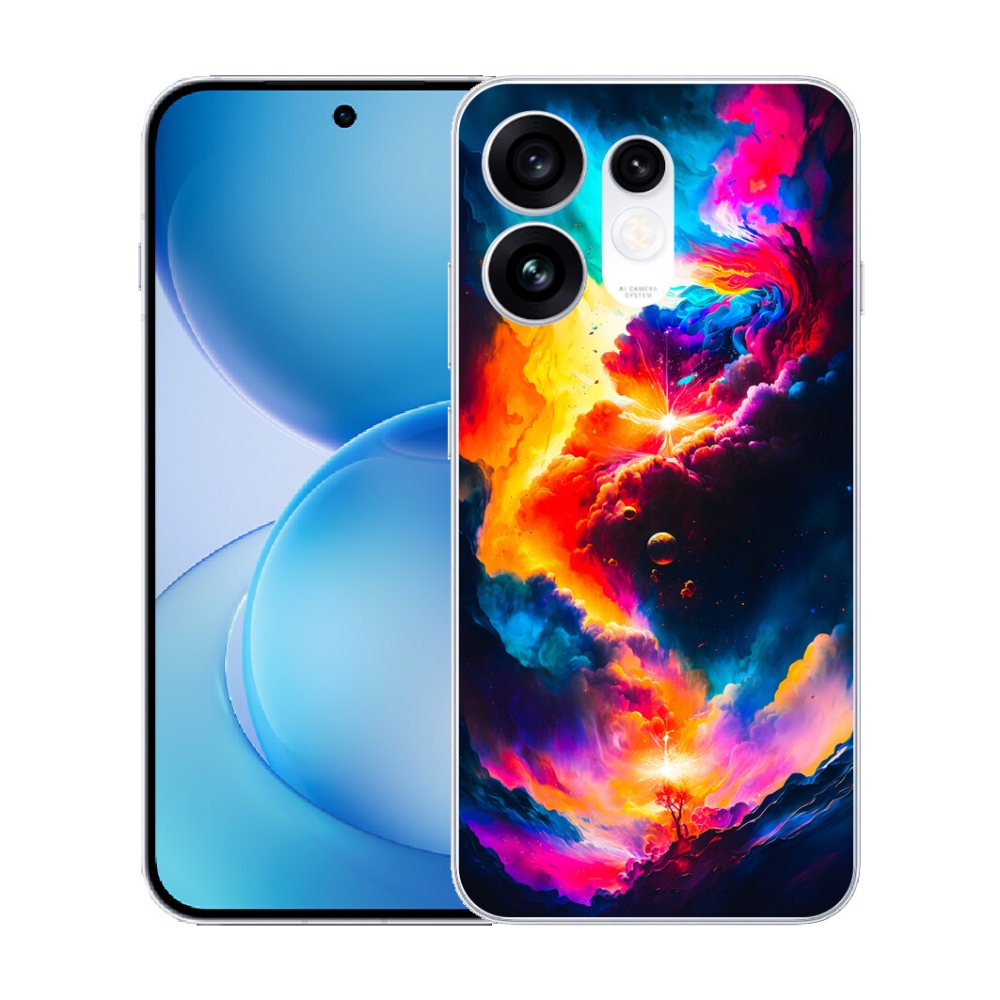 Gélový kryt mmCase na Oppo Reno 16 5G - abstraktný motív
