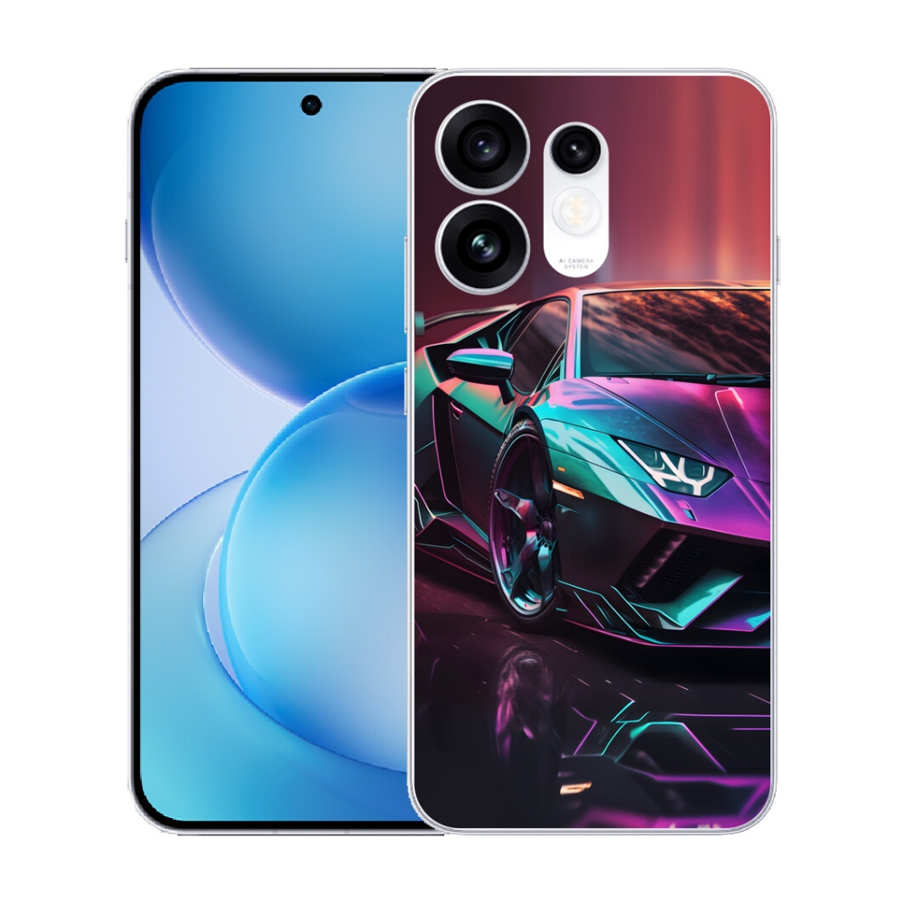 Gélový kryt mmCase na Oppo Reno 16 5G - auto 8