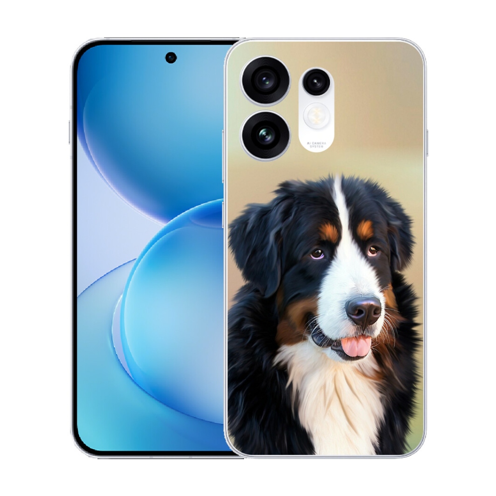 Gélový kryt mmCase na Oppo Reno 16 5G - bernský salašnícky pes