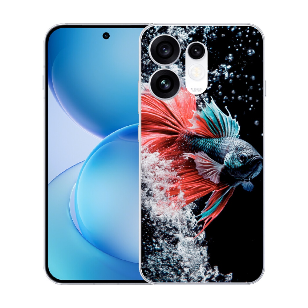 Gélový kryt mmCase na Oppo Reno 16 5G - bojovníčka pestrá