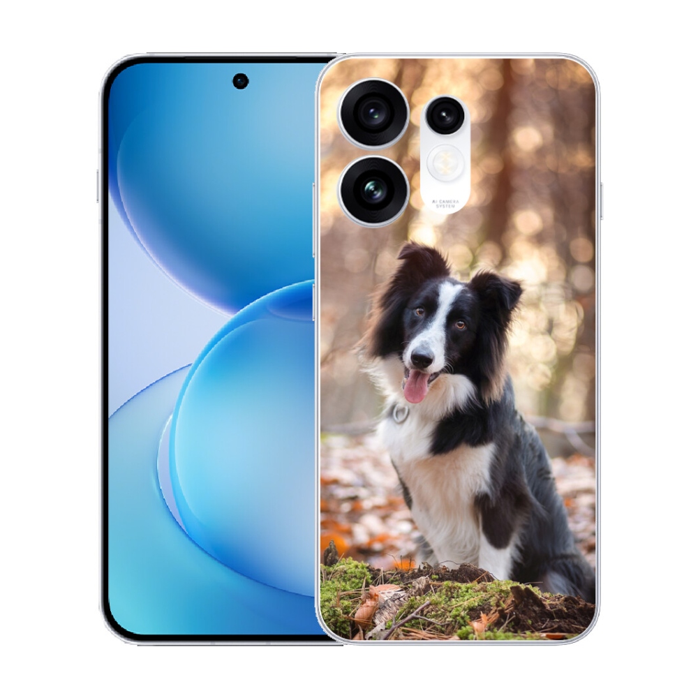 Gélový kryt mmCase na Oppo Reno 16 5G - border kólia 1