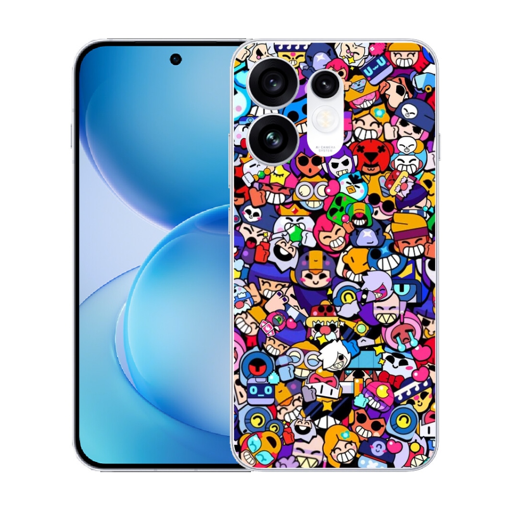 Gélový kryt mmCase na Oppo Reno 16 5G - brawl stars 2