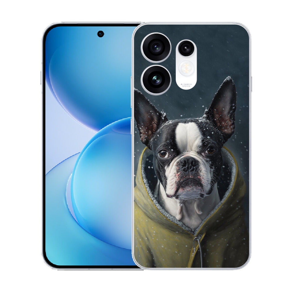 Gélový kryt mmCase na Oppo Reno 16 5G - buldoček