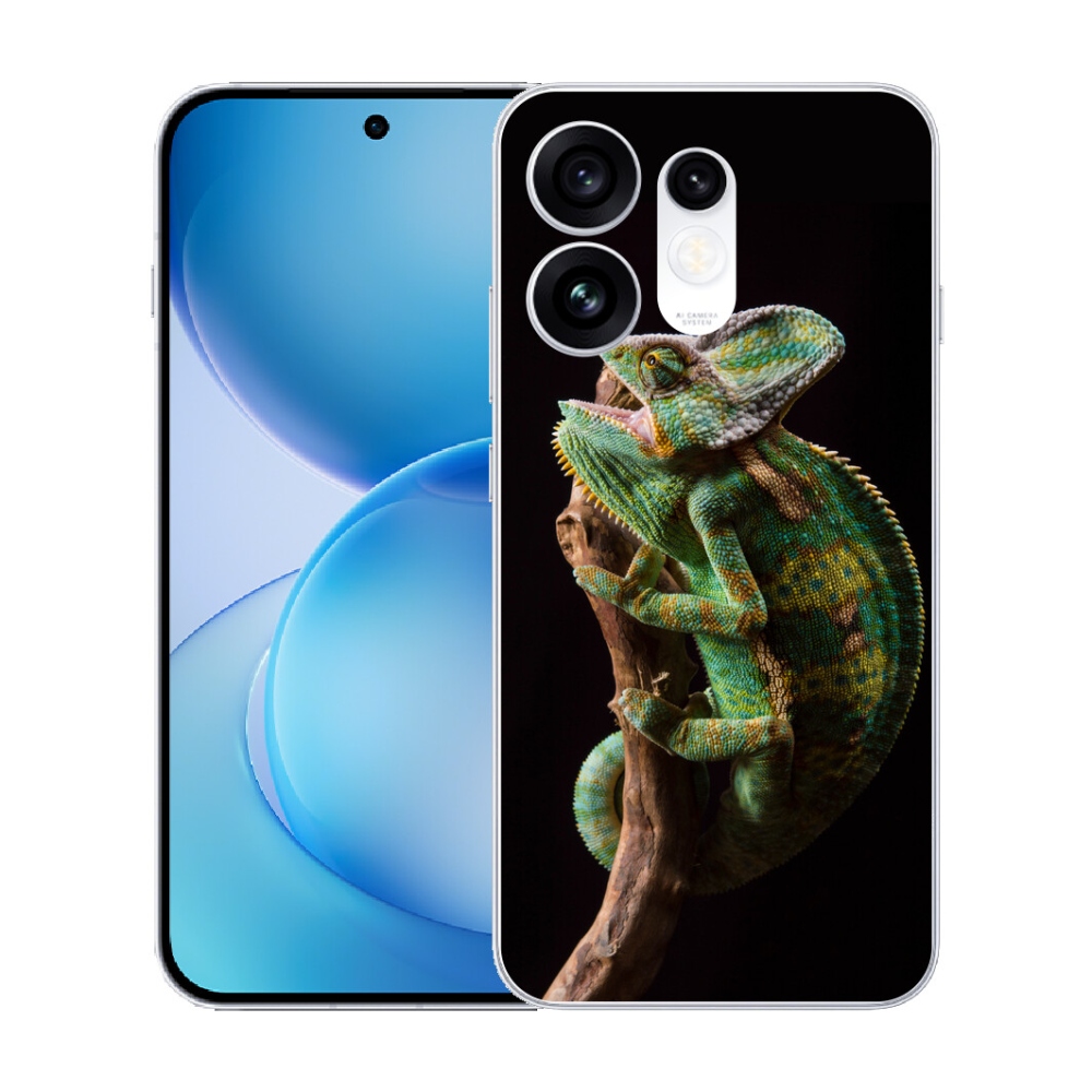 Gélový kryt mmCase na Oppo Reno 16 5G - chameleón