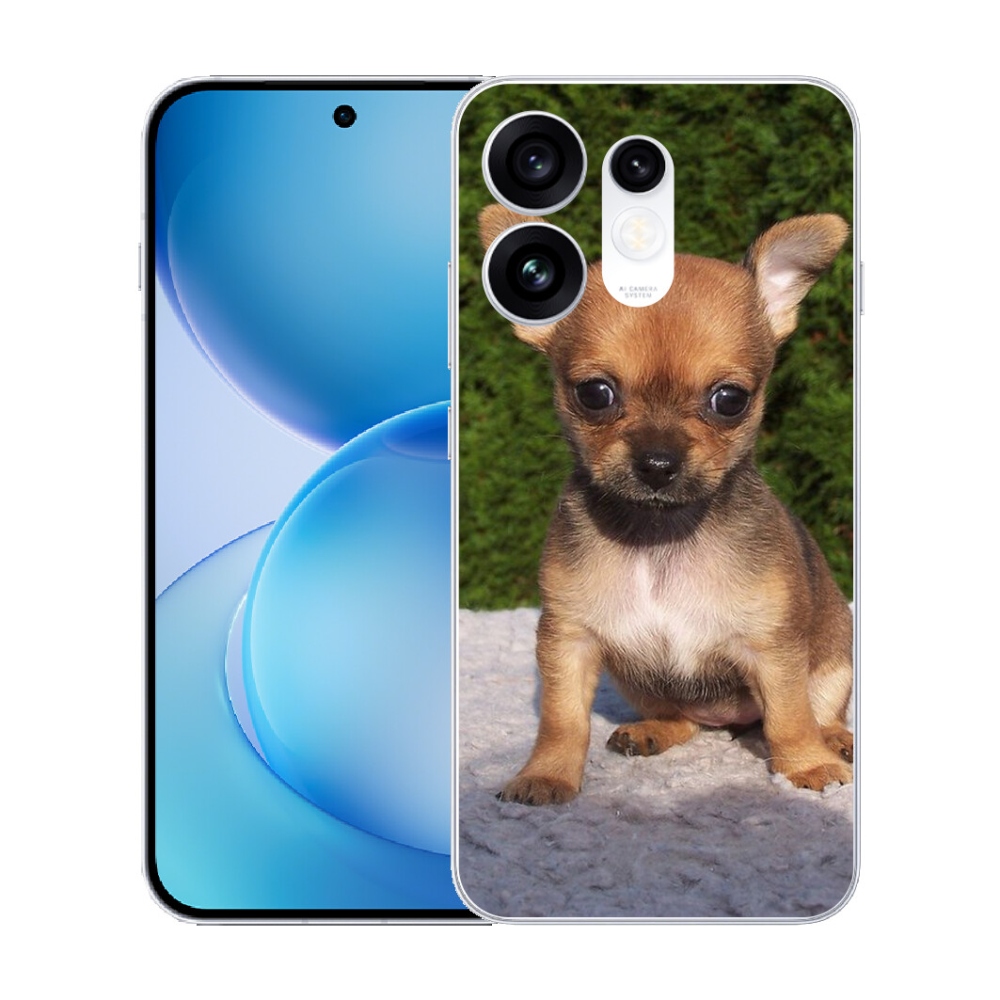 Gélový kryt mmCase na Oppo Reno 16 5G - čivava 3