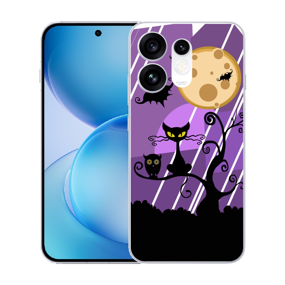 Gélový kryt mmCase na Oppo Reno 16 5G - halloween