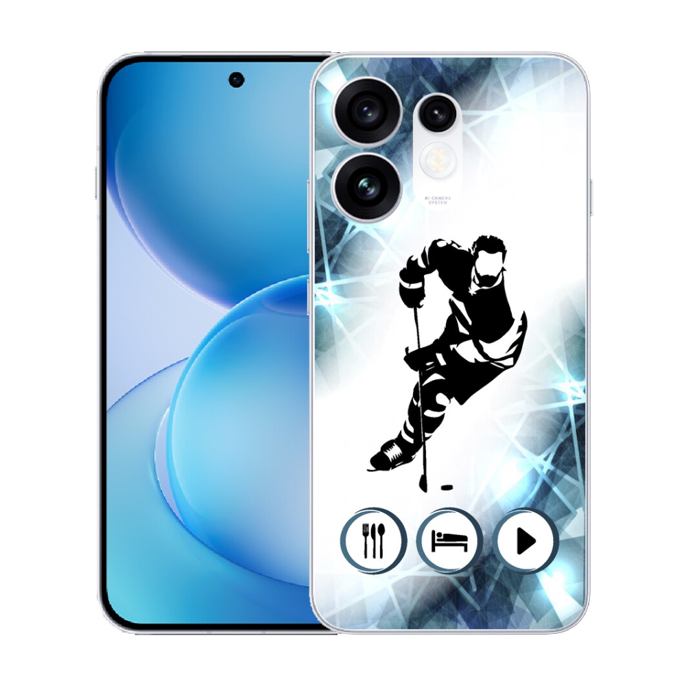 Gélový kryt mmCase na Oppo Reno 16 5G - hokej 1