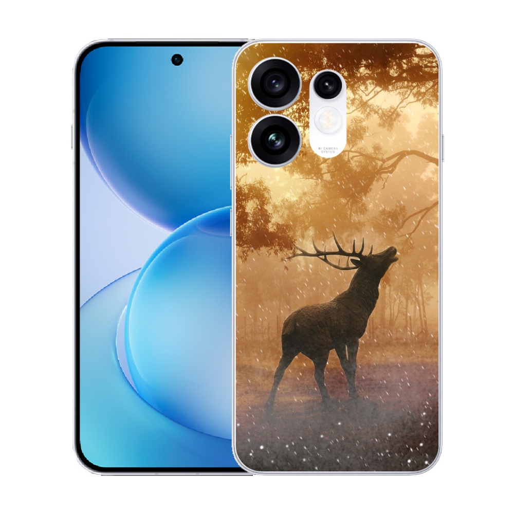 Gélový kryt mmCase na Oppo Reno 16 5G - jeleň v ruji