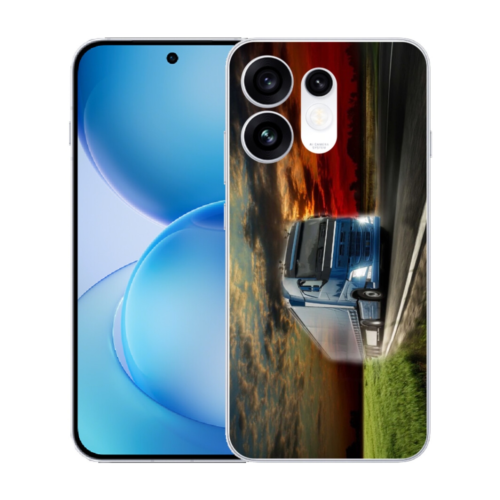 Gélový kryt mmCase na Oppo Reno 16 5G - kamión 4
