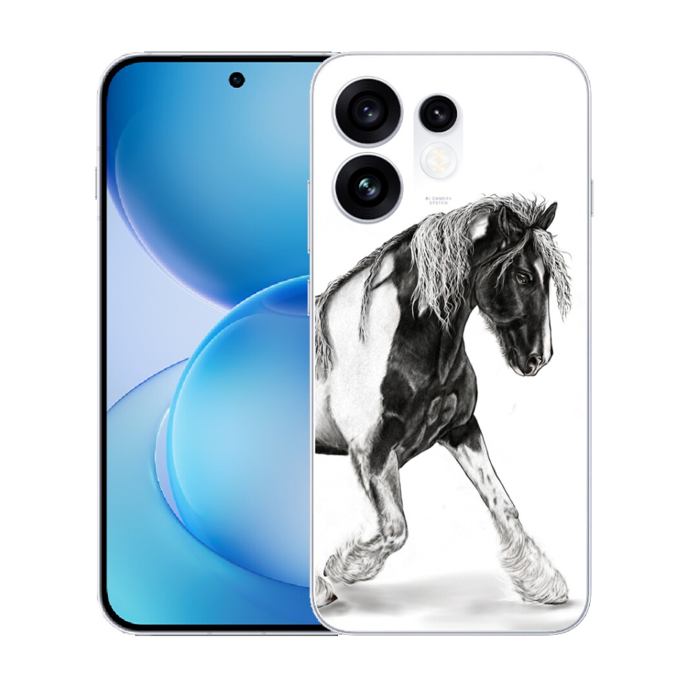 Gélový kryt mmCase na Oppo Reno 16 5G - kôň