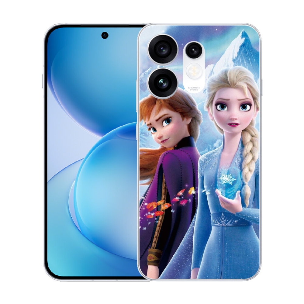 Gélový kryt mmCase na Oppo Reno 16 5G - ľadové kráľovstvo 3