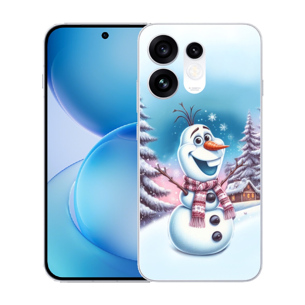 Gélový kryt mmCase na Oppo Reno 16 5G - ľadové kráľovstvo