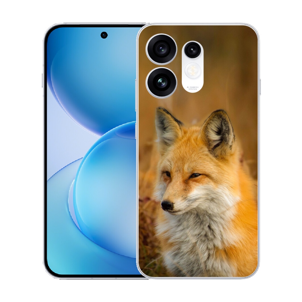 Gélový kryt mmCase na Oppo Reno 16 5G - líška
