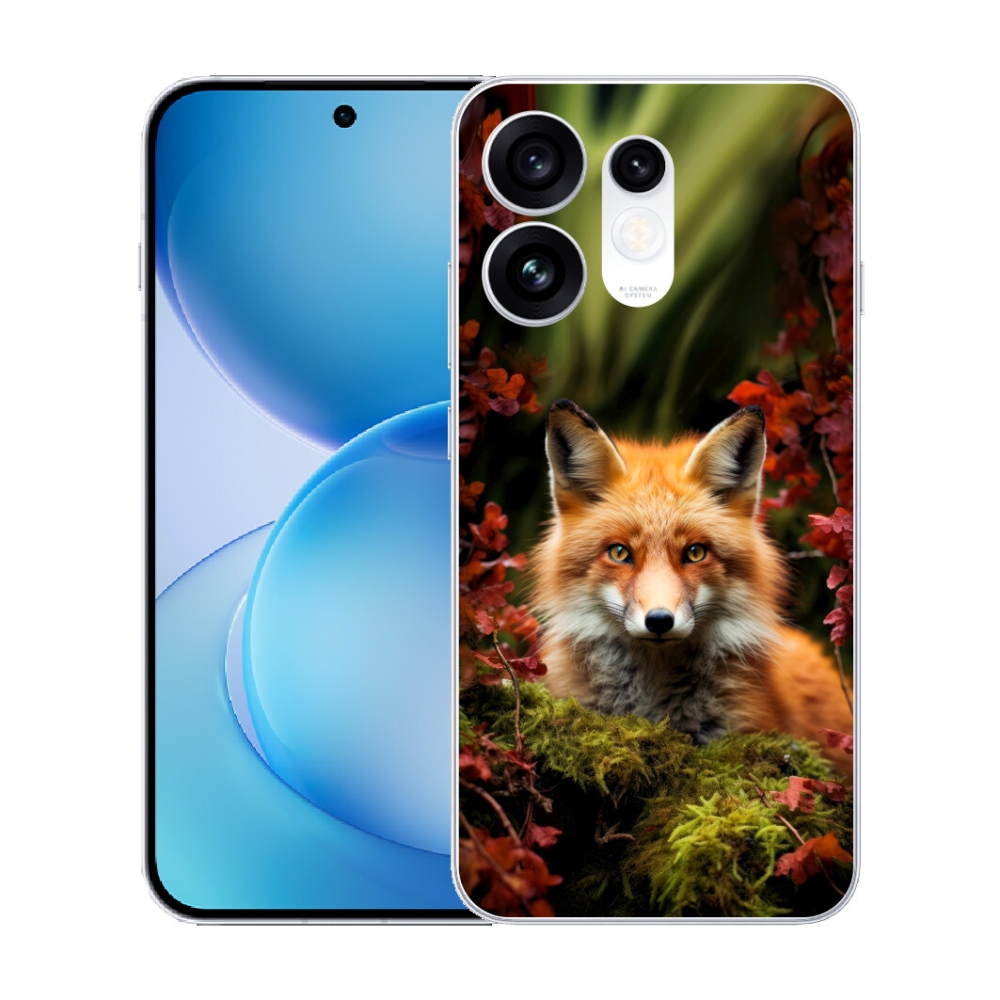 Gélový kryt mmCase na Oppo Reno 16 5G - líška v lese