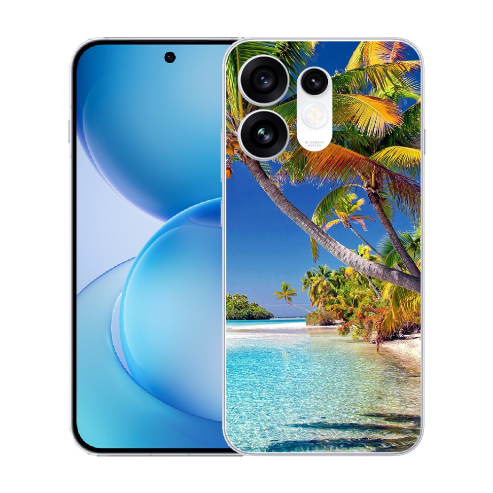 Gélový kryt mmCase na Oppo Reno 16 5G - morská pláž